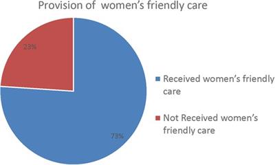 An assessment of the provision of women-friendly care and its associated factors among mothers who gave birth at public health institutions in South Gondar Zone, Northwest Ethiopia
